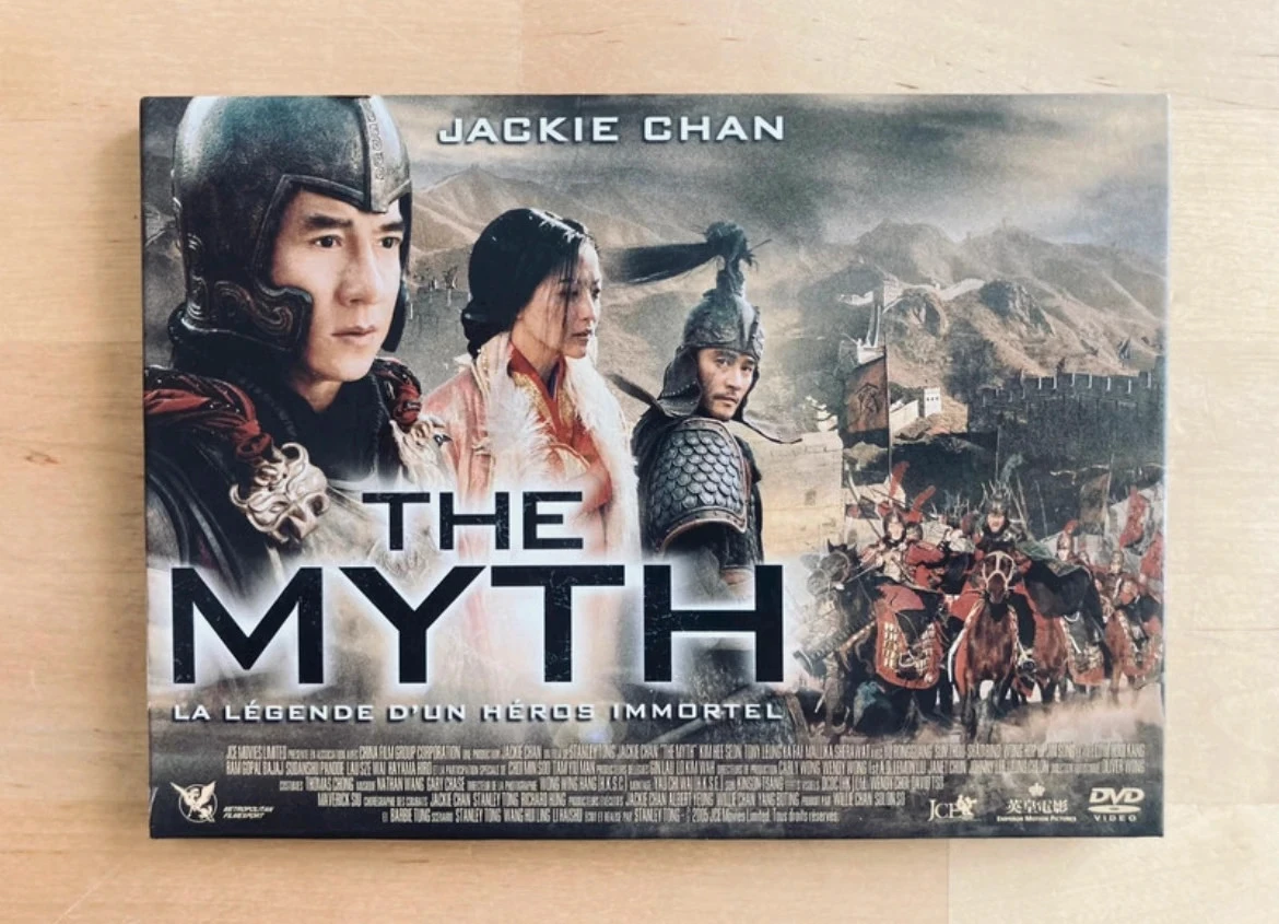 Longbox DVD The Myth Jackie Chan édition collector.
